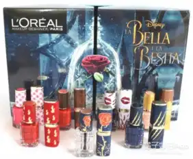 电影美女与野兽的联名彩妆赶在电影上映前就出来了它长什么样