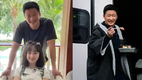 吴京在泰国拍巨齿鲨2为剧组小演员过生日,尽显慈父风范

