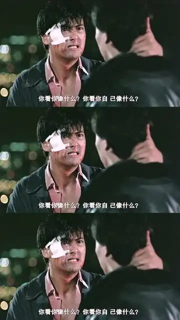 英雄本色发哥在这部片的时候演出了成年人的无奈网友永远那么经典

