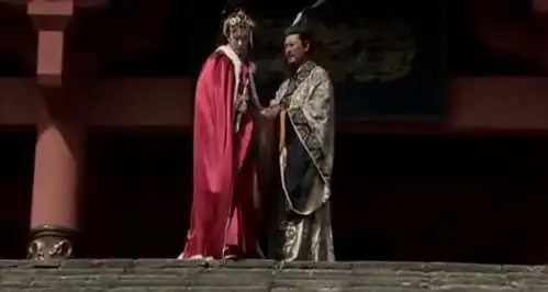 王昭君出塞,身穿一袭红衣,美的一塌糊涂
