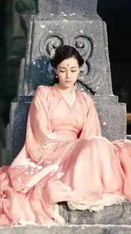 三生三世十里桃花惊艳剧照壁纸迪丽热巴的定妆照我给九分
