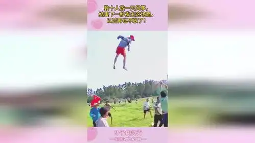 数十人放一只风筝,结果下一秒发生这场面,以后再也不放了