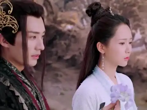 天乩之白蛇传说妖帝向杨紫表白,杨紫拒绝
