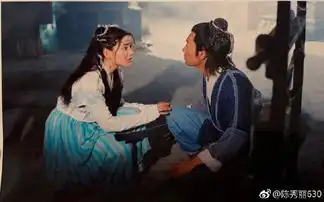 苏有朋版倚天屠龙记小昭晒幕后照,15年满满都是回忆杀
