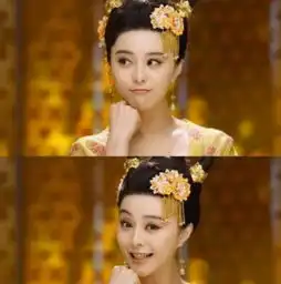 武则天传奇中范冰冰超美的造型,影视剧中最美的武则天