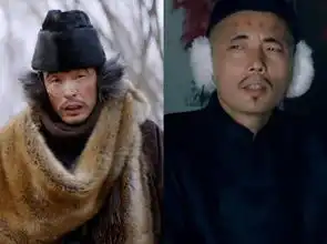 李光洁林海雪原一人分饰五角龅牙造型撞脸葛优
