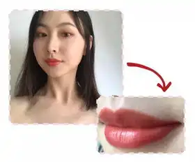 彩妆试完德鲁纳酒店iu的唇色,我风暴哭泣