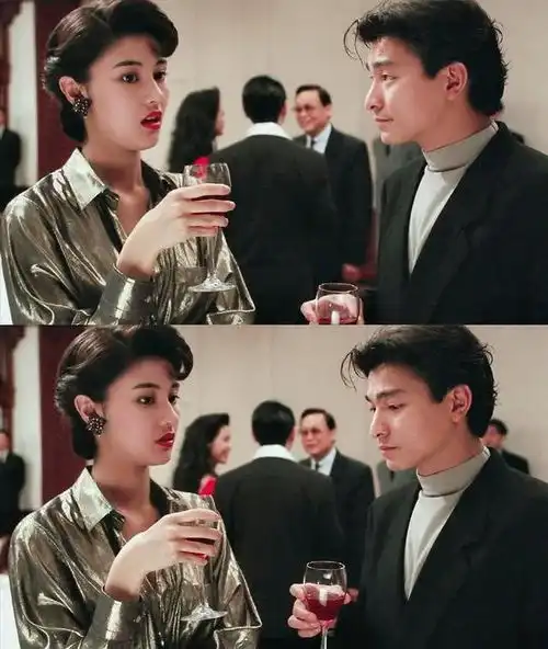 能被评为香港最美港姐,看看和刘德华的剧照,才知错不了
