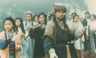 黄日华版天龙八部12位演员已离开,每一张剧照都是回忆