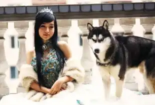 美女与野兽终于和游戏中的宠物合影啦