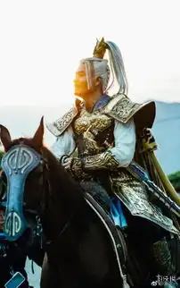 真三国无双电影袁绍片场照曝光像coser拍外景
