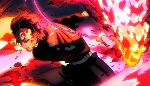 鬼灭之刃锻刀村篇打戏起飞日之呼吸的日晕之龙头舞特效惊艳全场