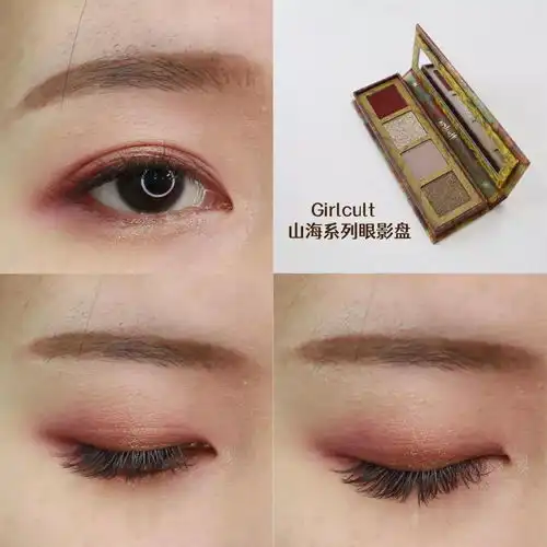 22款眼影盘实测上花西子卡姿兰完美日记鏖战udtfct