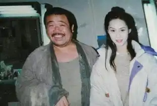 周星驰主演大话西游幕后珍贵剧照,朱茵颜值的巅峰时期