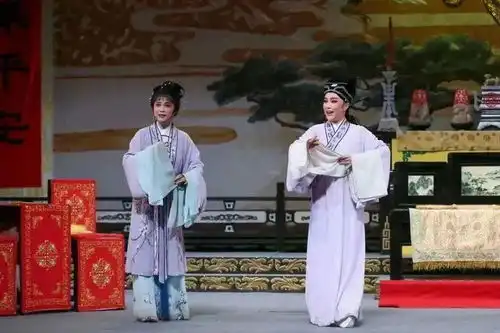 浙江小百花越剧院新版梁祝经典五女拜寿两部戏爱上越剧