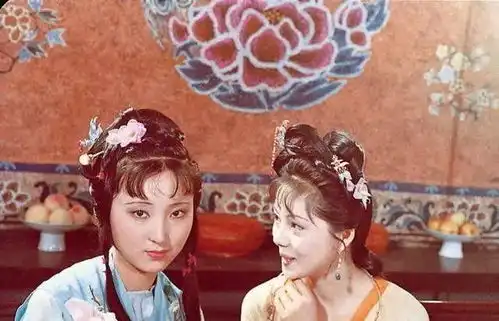 87版红楼梦剧组珍贵老照片,那个年代的女演员一个个惊为天人
