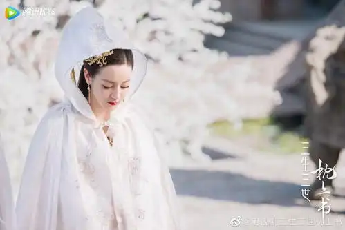 200228迪丽热巴三生三世枕上书剧照公开热巴披风造型清纯动人