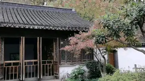 上海大观园里的栊翠庵,红楼梦中妙玉修行之所