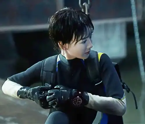 毛晓彤挑战盗墓笔记,男表女戴霸气外露
