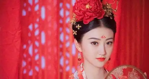 八位头戴金饰的古装美人,范冰冰的太沉,最美的是杨幂