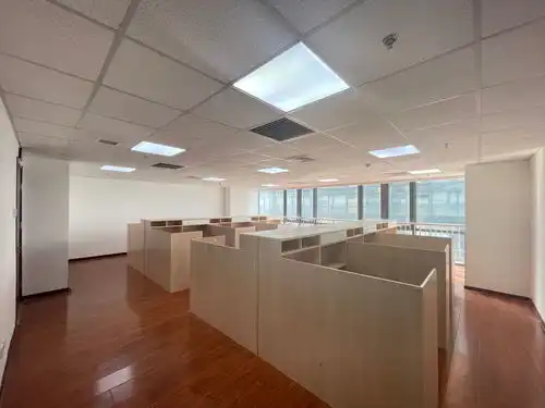 西三环六里桥丽泽桥首科大厦半层精装修办公室可注册出租办公楼租赁北京我爱我家