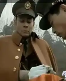 求亮剑中楚云飞手捧泥土离开大陆的剧照
