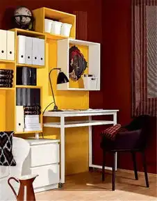 小书房装出大智慧可爱迷你读书角