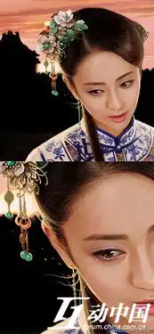 佟丽娅图片漫画,好看的