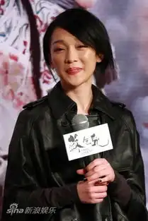 苏乞儿发布会周迅表情逗人
