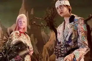 再见人类gucci这次是要去征服宇宙吗,居然还找了西游记里妖怪的亲戚
