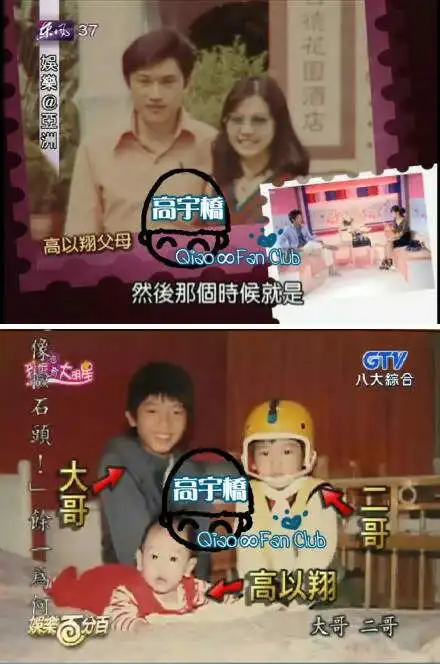 翻到高公子以前演华丽一族的剧照...