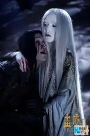 画皮陈坤自戳双目眼睛淌血依偎周迅怀中
