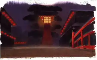 千与千寻剧照手稿