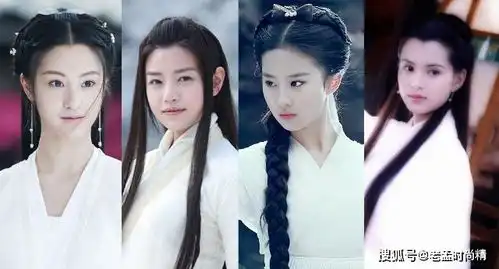 四部神雕侠侣女主对比,新版五个人看着阴郁,杨幂演过郭襄
