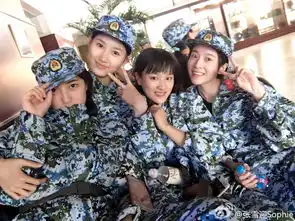 中戏上戏新生军训穿着迷彩服美出新高度
