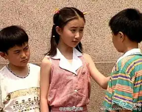 舒畅童年剧照圆圆眼睛嘟嘴超可爱