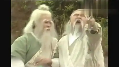 射雕英雄传老顽童看黄老邪将死,告诉真相,成就经典老顽童
