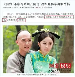 宫二的主演是不是峰幂
