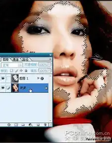 制作美女化装品广告