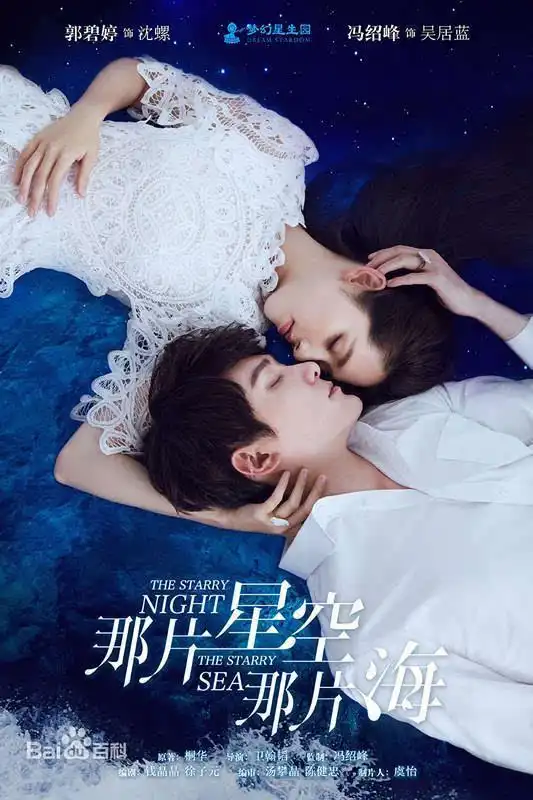 冯绍峰郭碧婷那片星空那片海曝文艺范海报附演员表及剧情介绍
