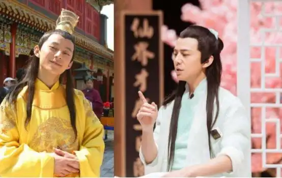 何炅太矮不适合演皇帝当看到剧照后,才知道什么才是公子世无双
