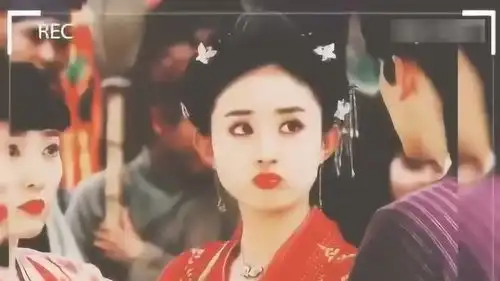 如果说晴儿是知书达理楚楚可怜,那么红绫就是活泼可爱嘟嘟嘴吧