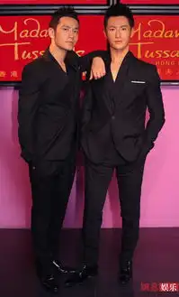 刘诗诗与蜡像合影似分身明星与蜡像合影真假难辨
