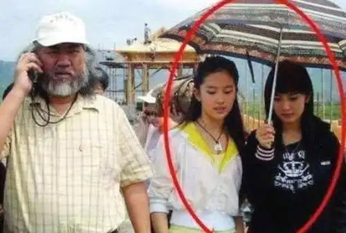 14年前只配给刘亦菲撑伞,14年后成为一线明星,网友风水轮流转
