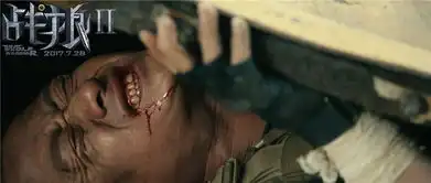 战狼2曝非洲行动剧照吴刚饰演老兵形神兼具
