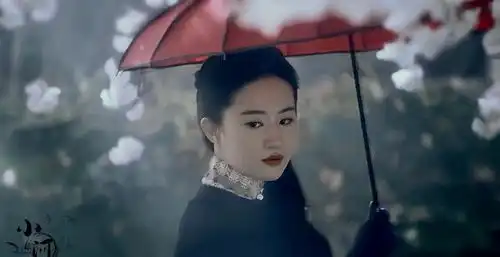 刘亦菲在南烟斋笔录,光是剧照都令人怦然心动