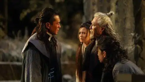 王晶电影版新倚天屠龙记,古天乐林峰演父子,网友再现寻秦记