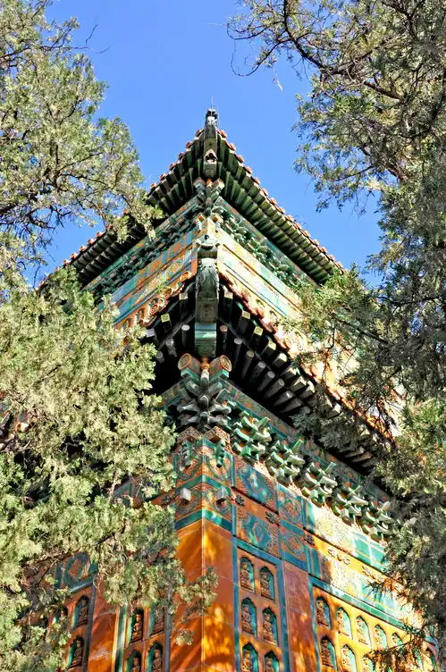 皇家园林颐和园四十五智慧海