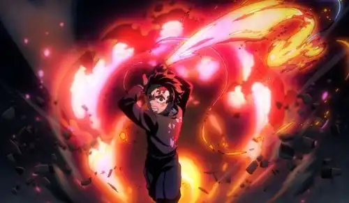 鬼灭之刃锻刀村篇打戏起飞日之呼吸的日晕之龙头舞特效惊艳全场