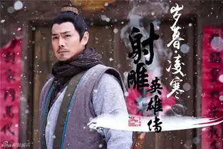 组图射雕英雄传岁暮凌寒海报曾黎扮老